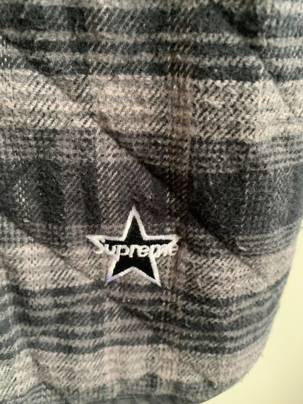 Supreme checkered cotton jacket