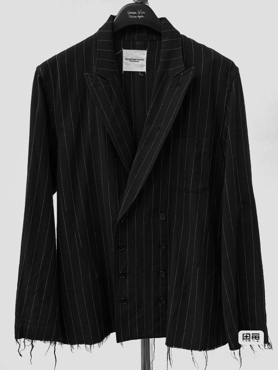 The Soloist AW15 Wool Striped Jacket