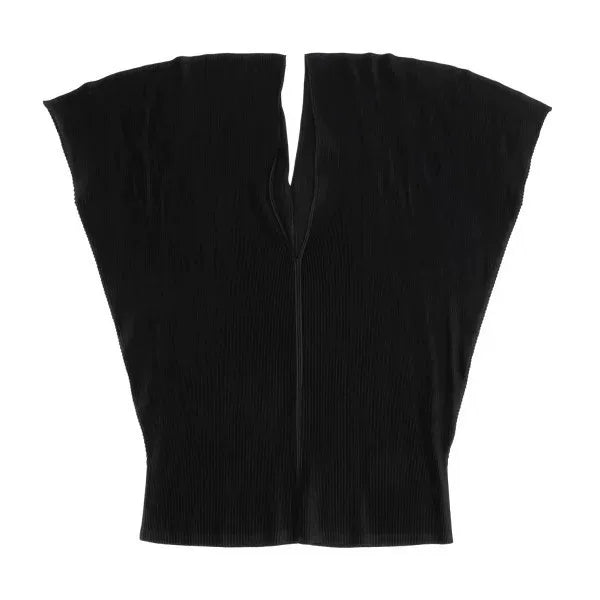 Issey Miyake Vintage Black Pleated Top