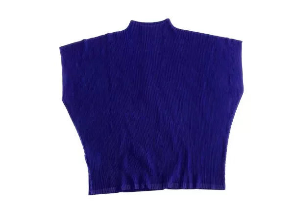 Issey Miyake Vintage Purple Pleated Top