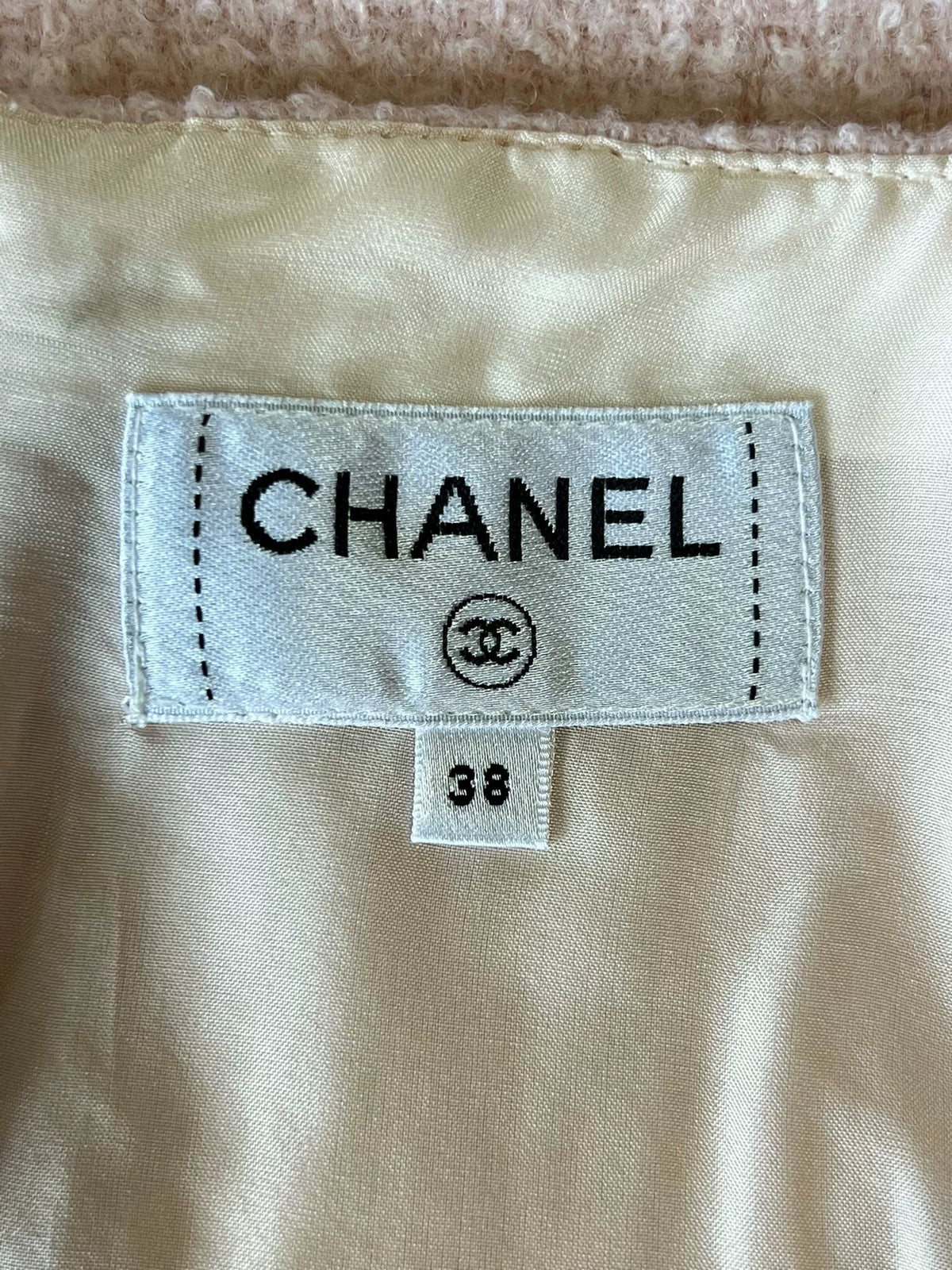 Chanel Castle Collection Pink Wool Skirt