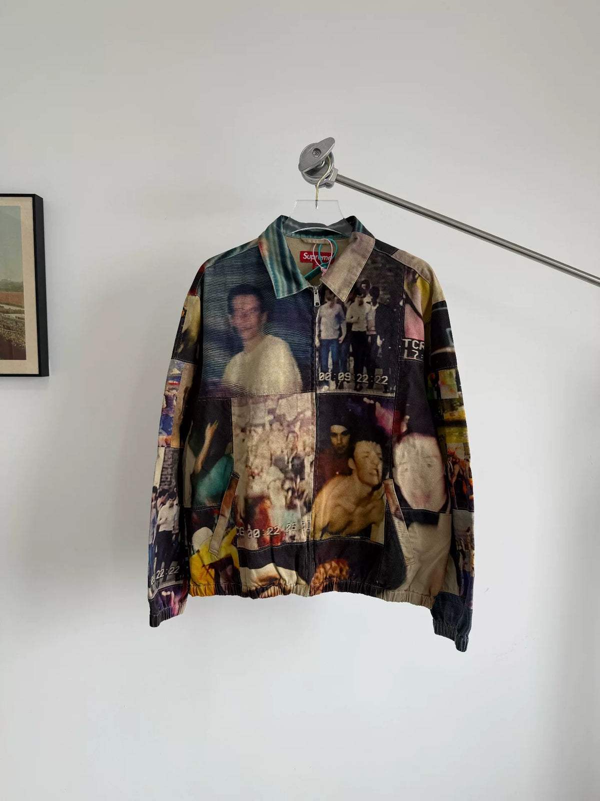 Supreme × Mark Leckey Patchwork Print Jacket