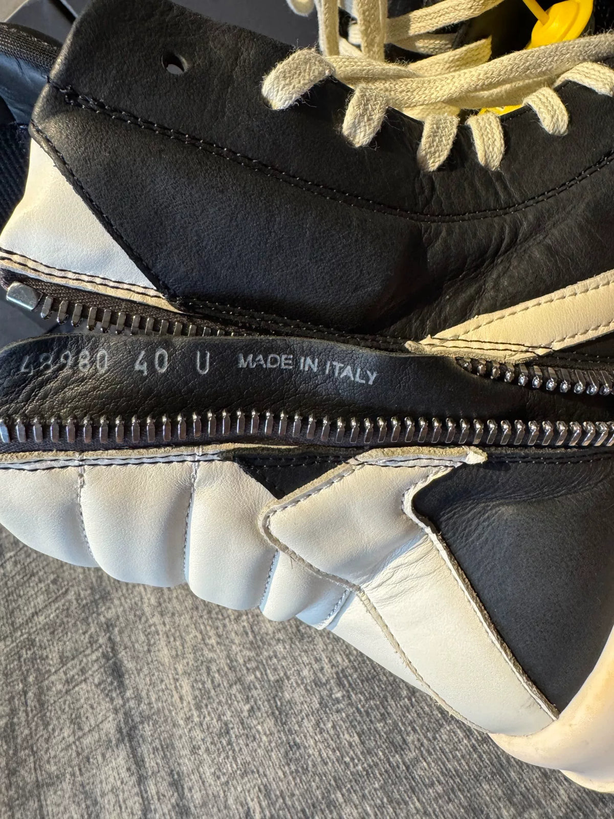 Rick Owens Inverted-Triangle Sneakers