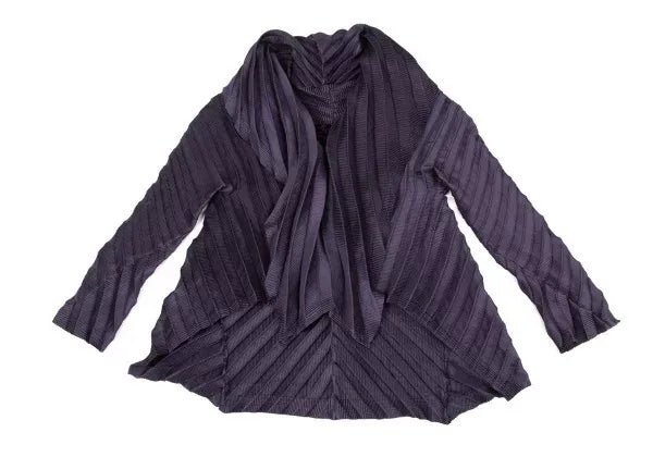 Issey Miyake Vintage Purple Pleated Top