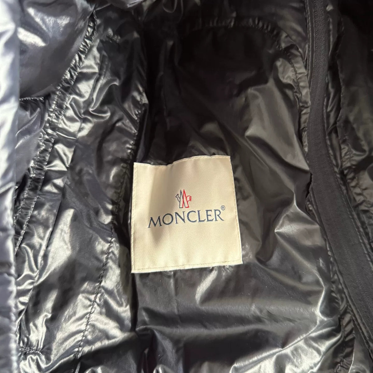 Moncler ACORUS Navy Blue Stand-Collar Down Jacket