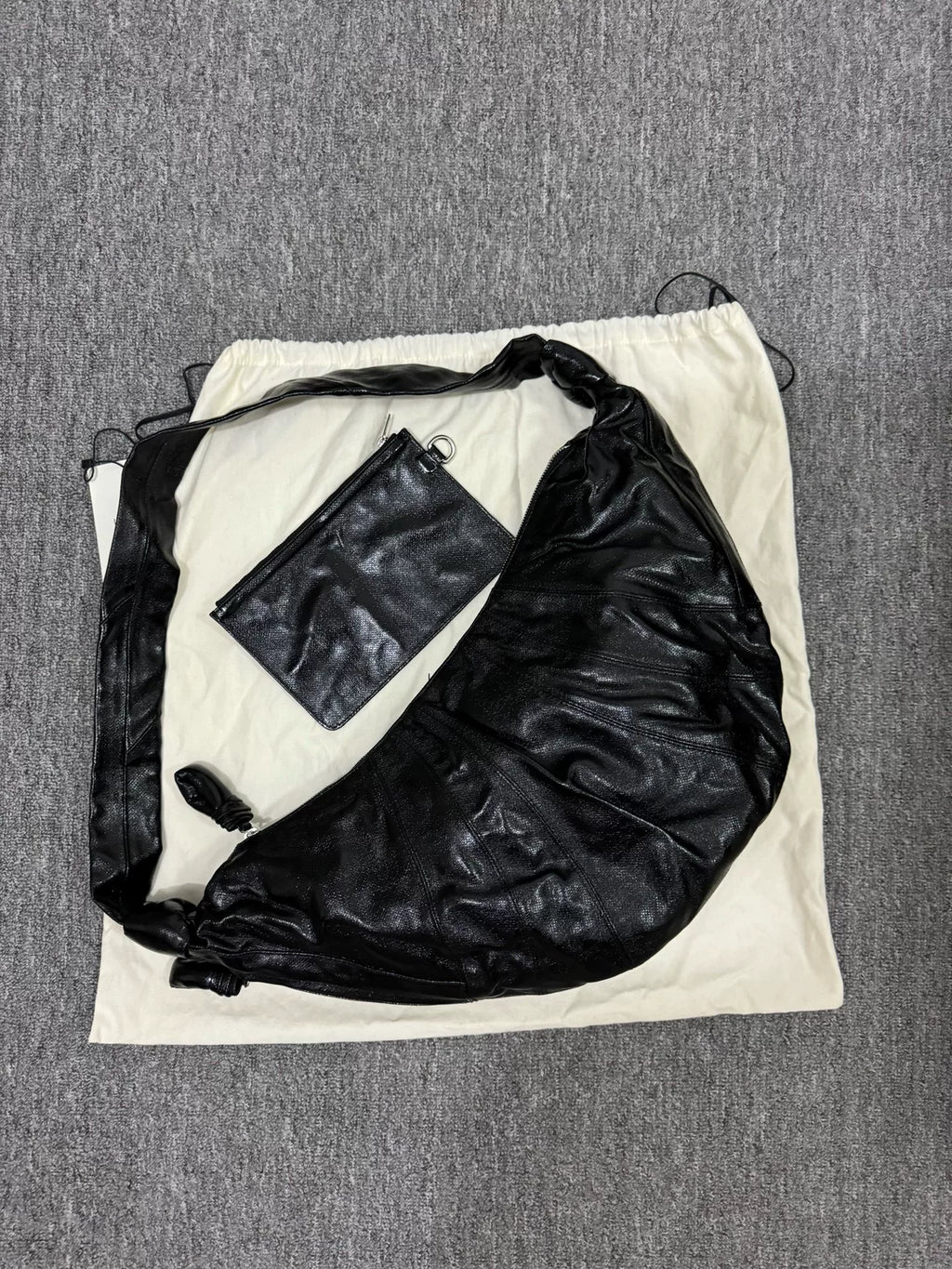 Lemaire Black Croissant 25FW Bag