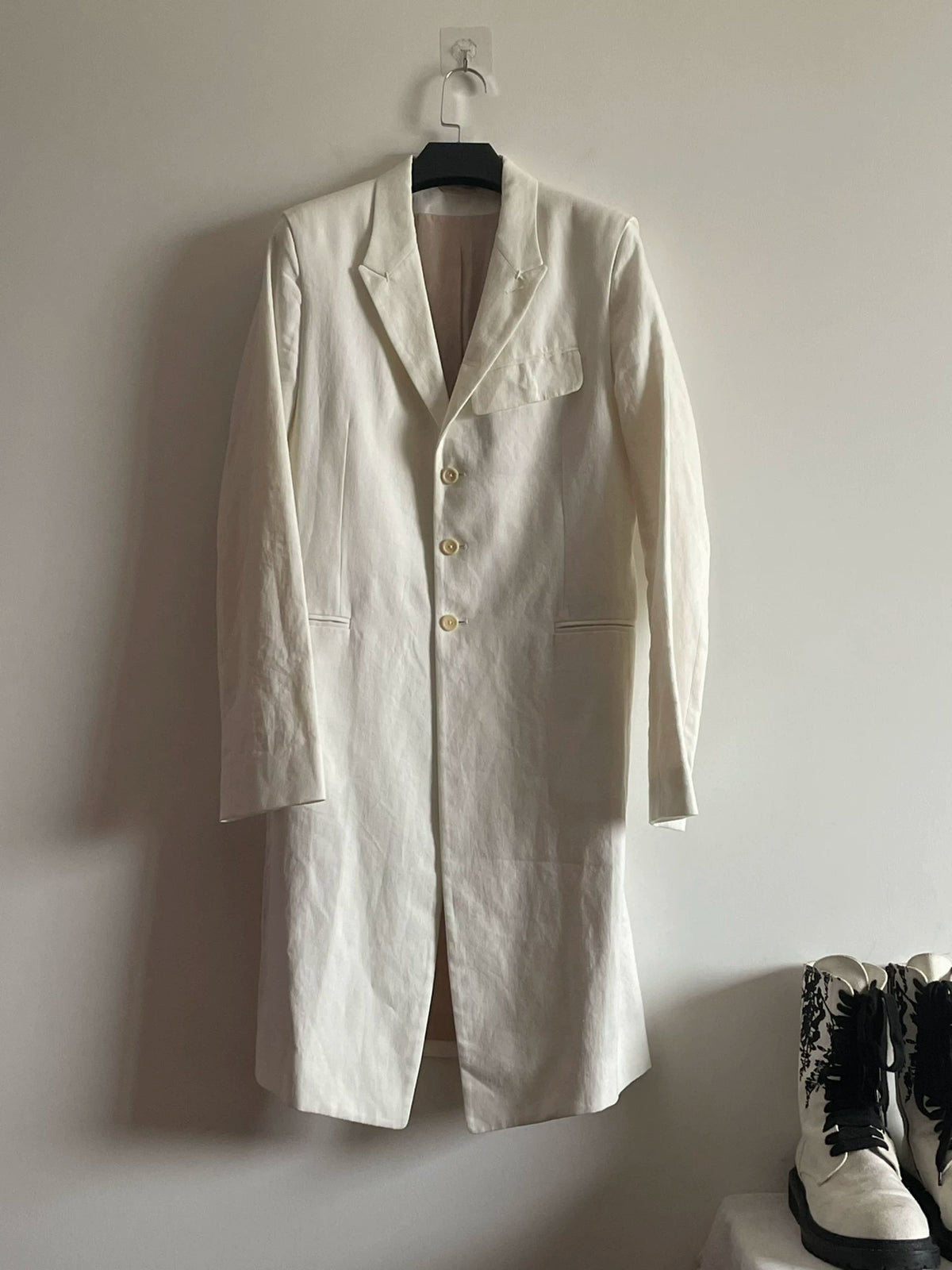 Ann Demeulemeester｜SS2015 Showpiece Knight Coat
