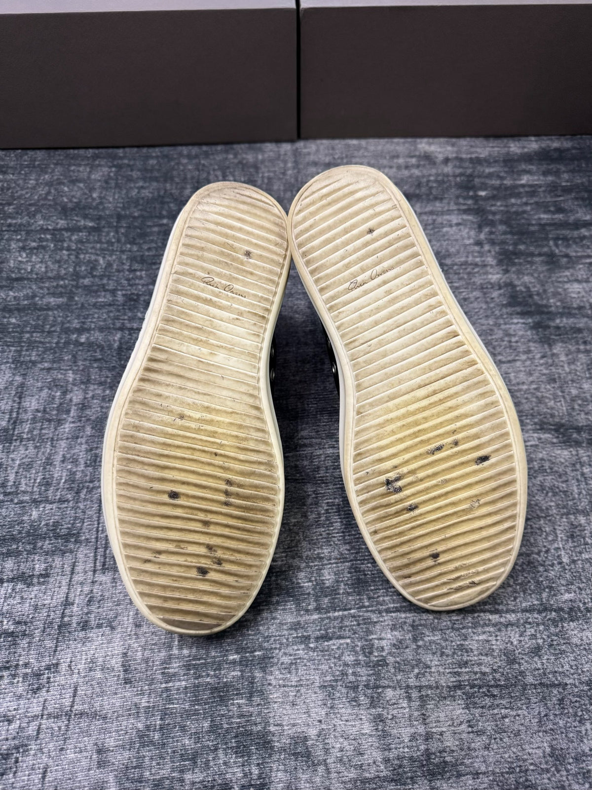 Rick Owens Thick-Lace Sneakers