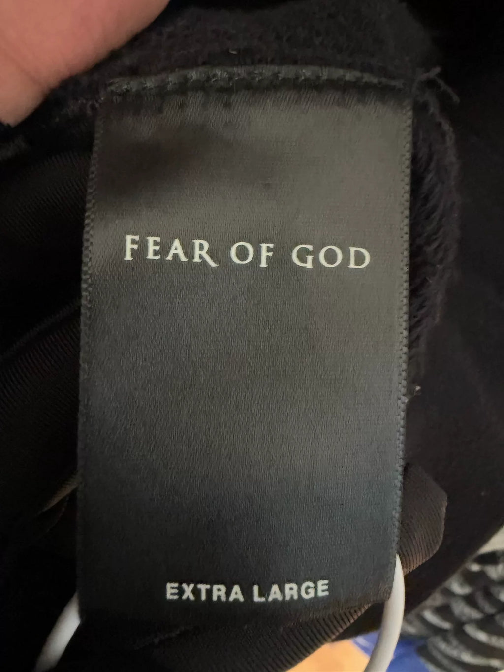 Fear of God 5th Black Hooded Sweater