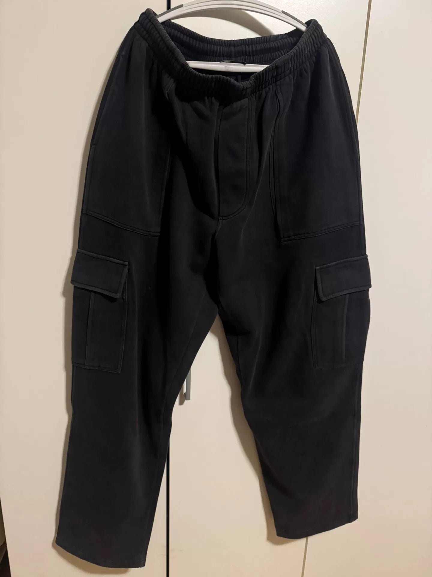 Balenciaga Heavy Cotton Washed Cargo Pants