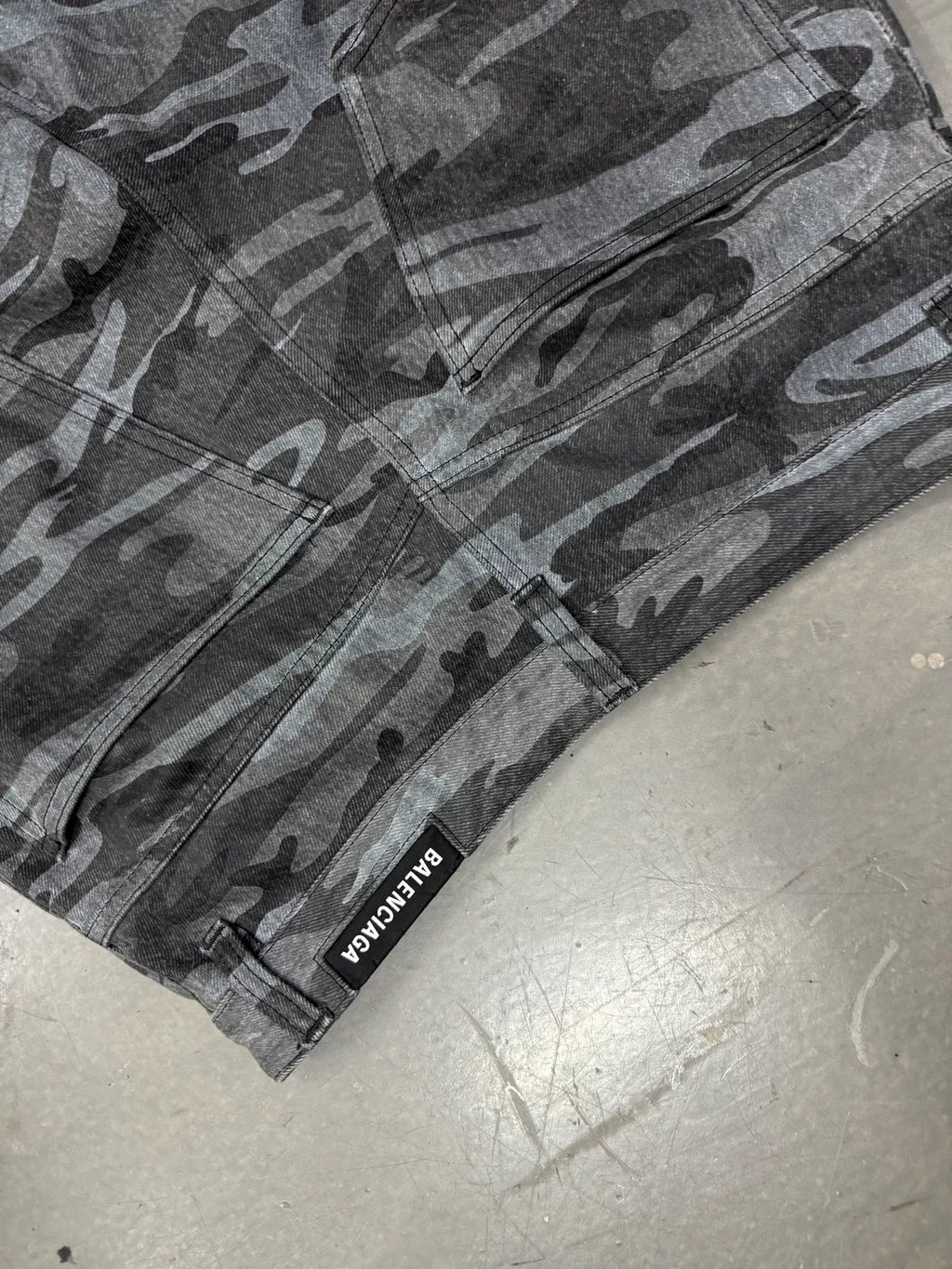 Balenciaga SS21 Camo Baggy Pants