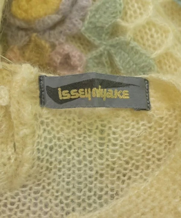 Issey Miyake 1980s Floral Embellished Knit Top