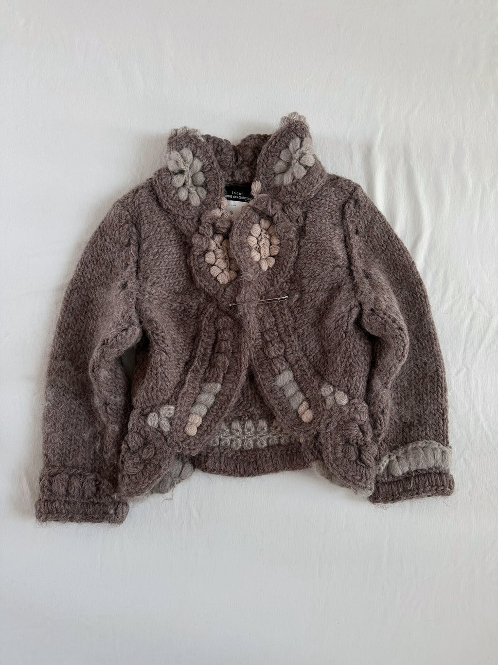 Comme Des Garcons Rei Kawakubo 2005 Tricot line crochet sweater