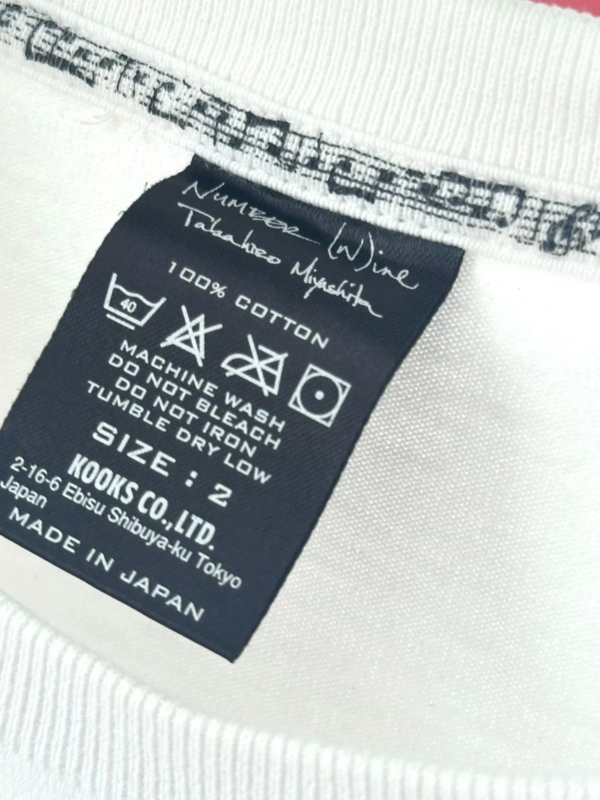 Number (n)ine 09AW Ice Cream Final Season Short-Sleeve T-Shirt