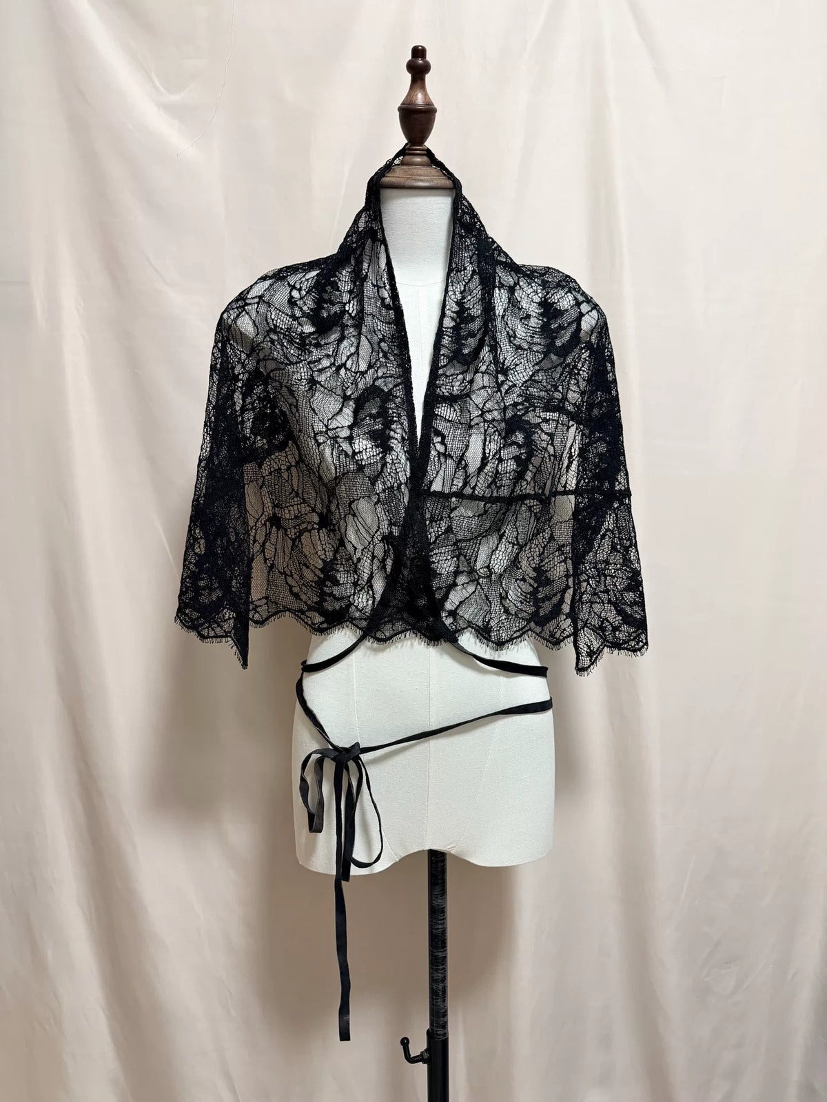 Ann Demeulemeester Lace Cape