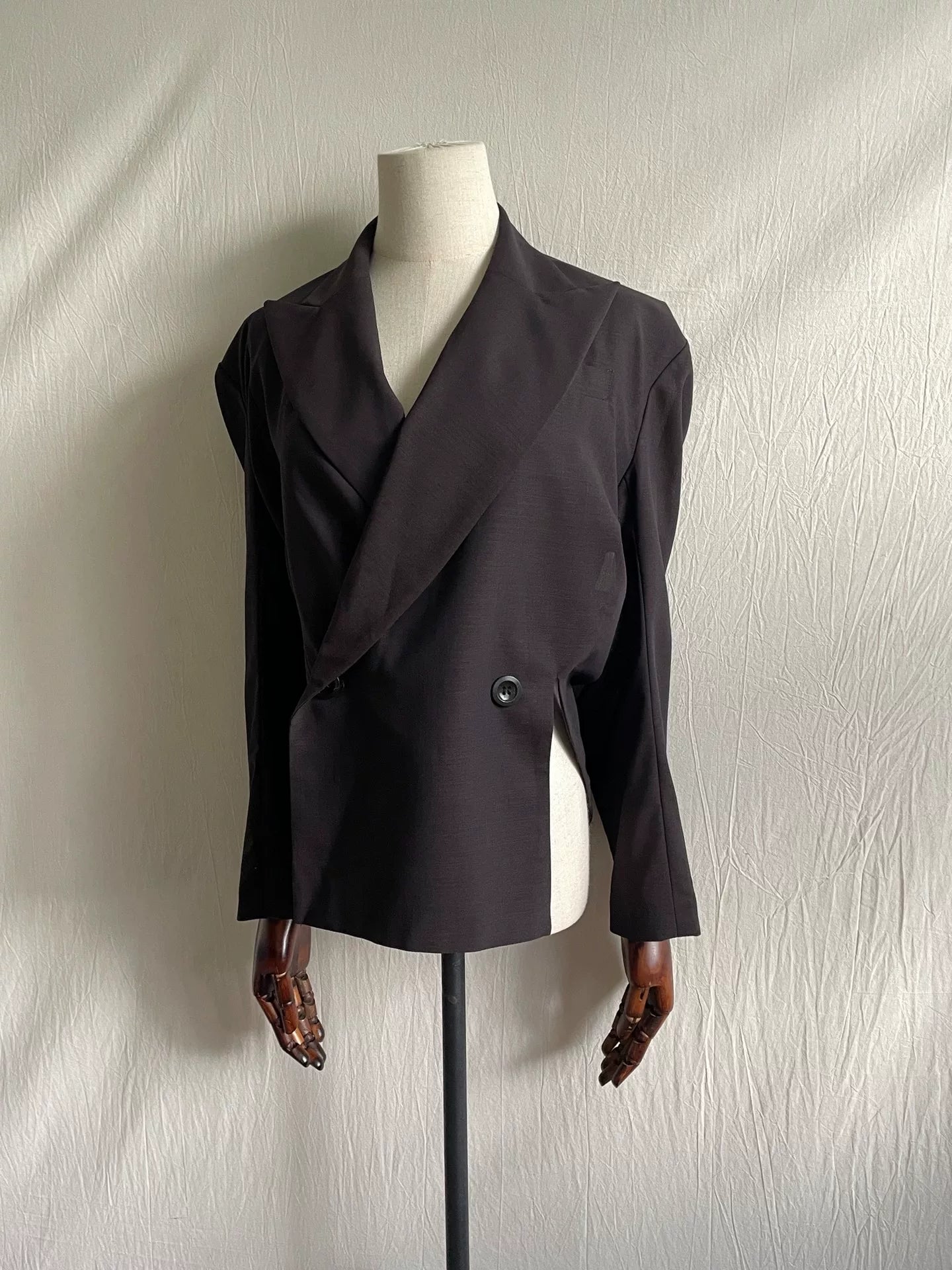 Yohji Yamamoto 01SS Deconstructed  Wool Jacket