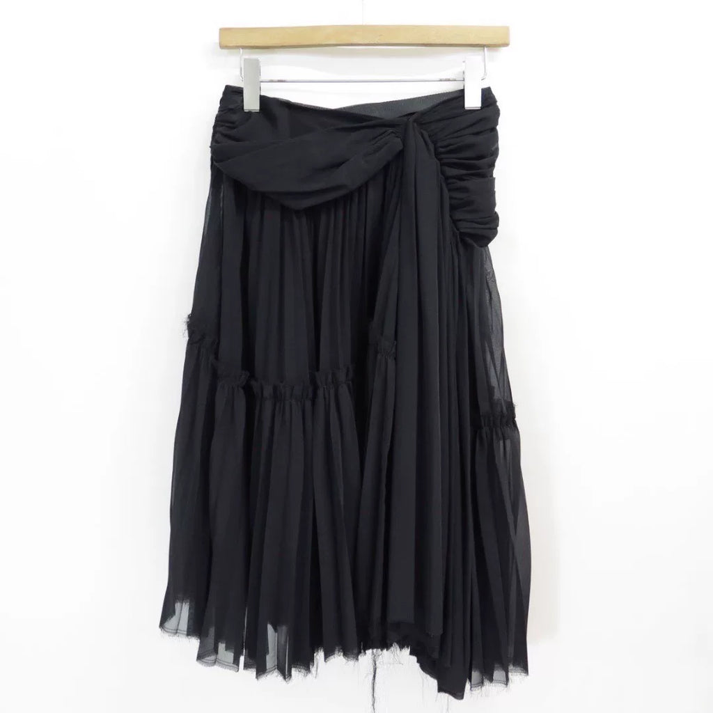 Comme des Garcons Pleated Irregular Skirt