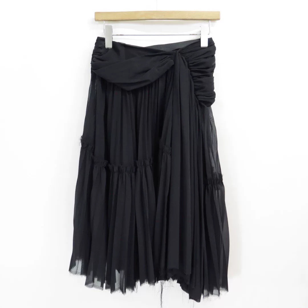 Comme des Garcons Pleated Irregular Skirt
