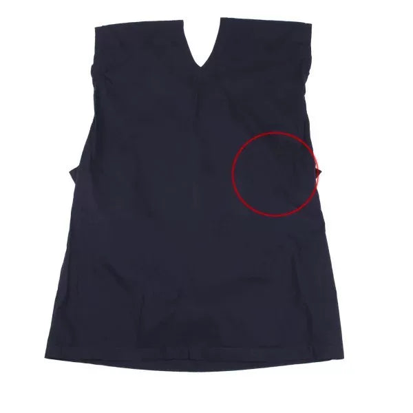 Issey Miyake Vintage Navy V-Neck Dress