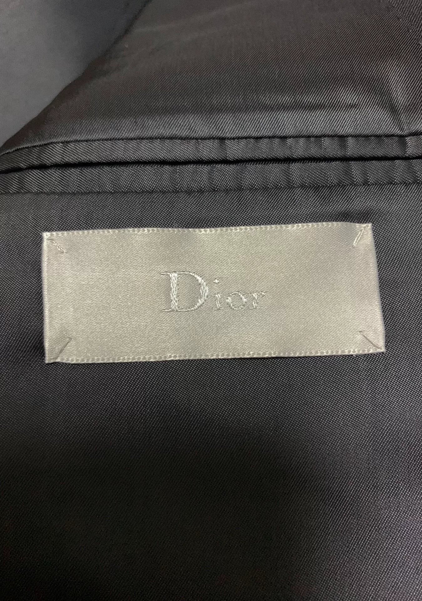 Dior Homme 17FW Black Studded Suit