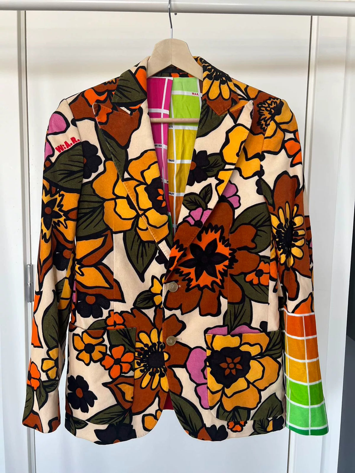 Walter Van Beirendonck Printed Blazer