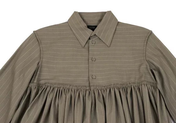 Jean Paul Gaultier Vintage Dark Striped Shirt