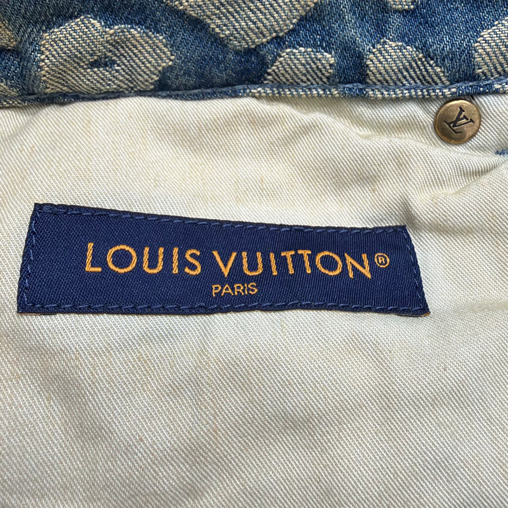 Louis Vuitton x Nigo Full Print Denim Jeans
