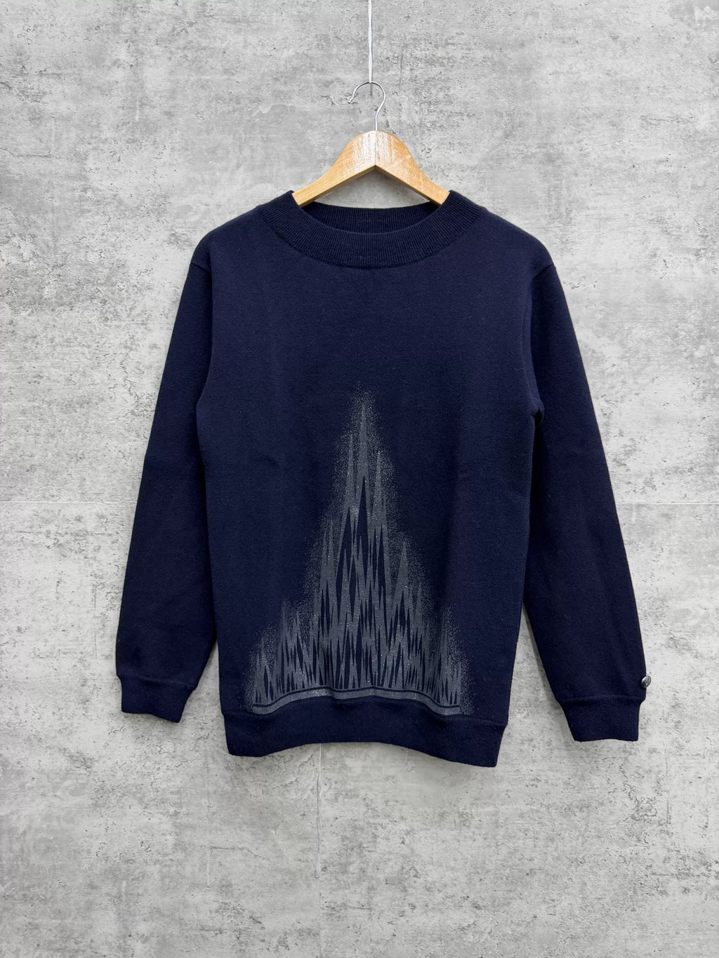Chanel Snow Mountain Wool Knit Sweater