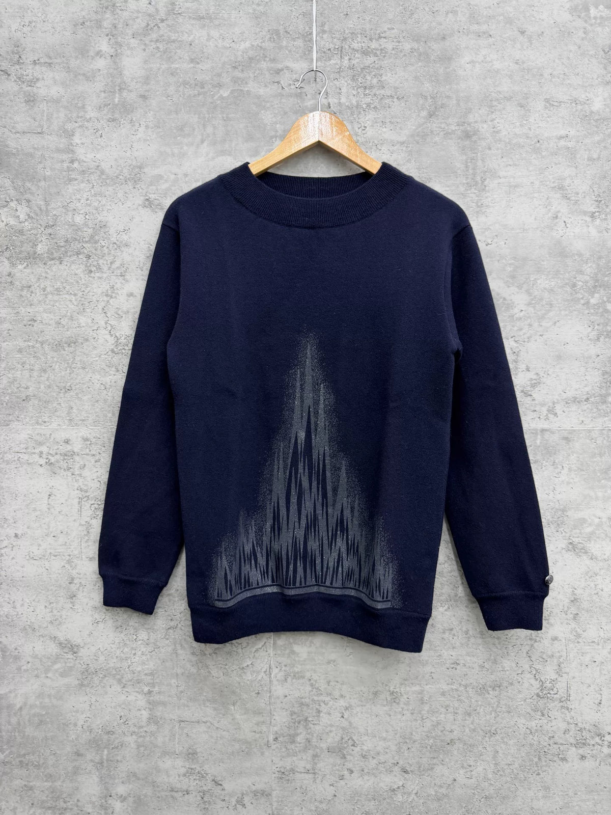 Chanel Snow Mountain Wool Knit Sweater