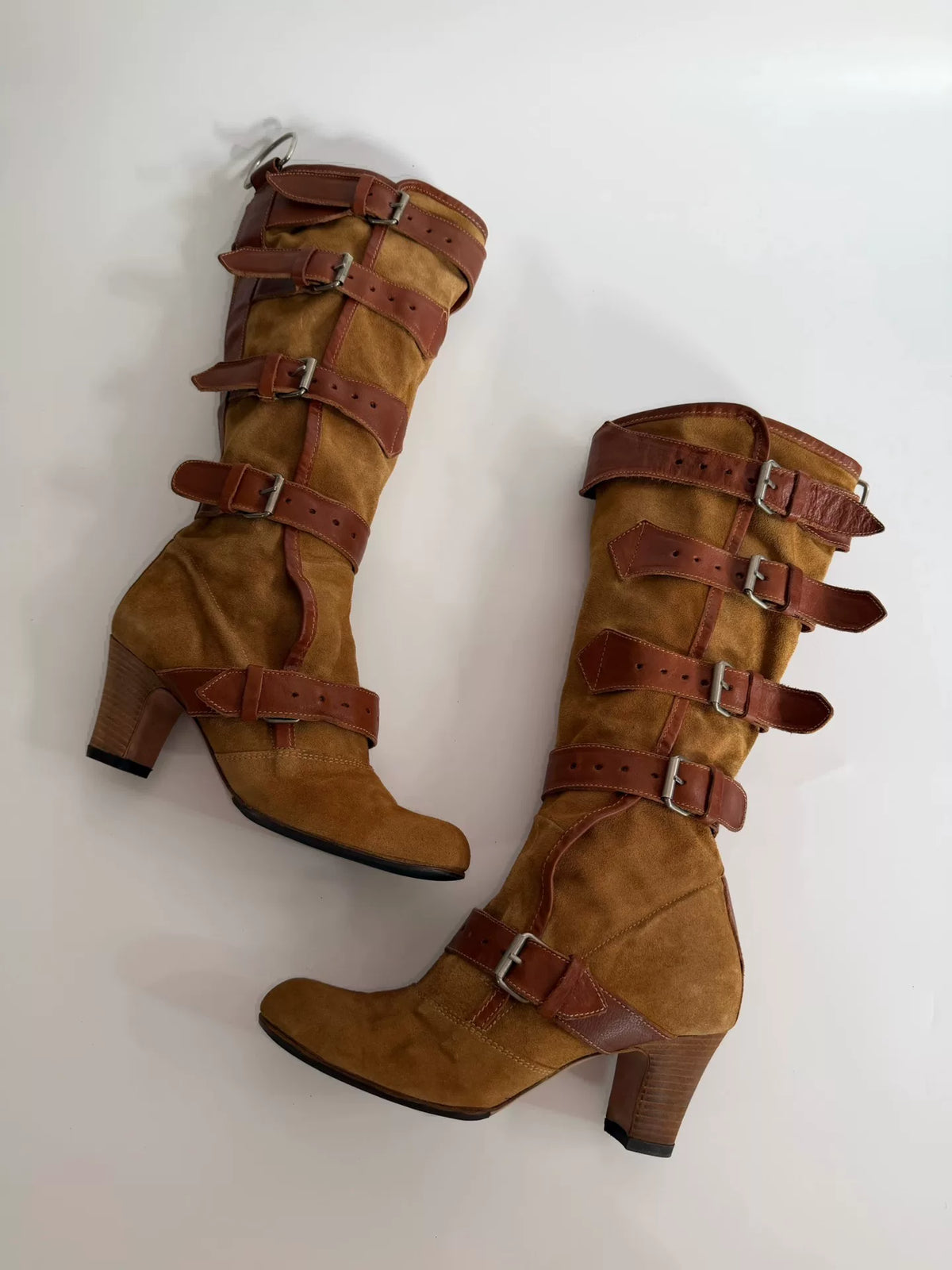 Vivienne Westwood Beige Pirate Boots