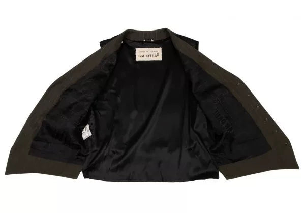 Jean Paul Gaultier Vintage Brown Patchwork Vest