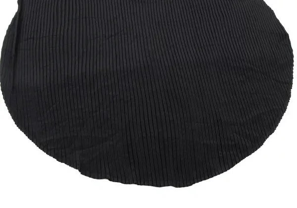 Issey Miyake Vintage Black Disc Pleated Top