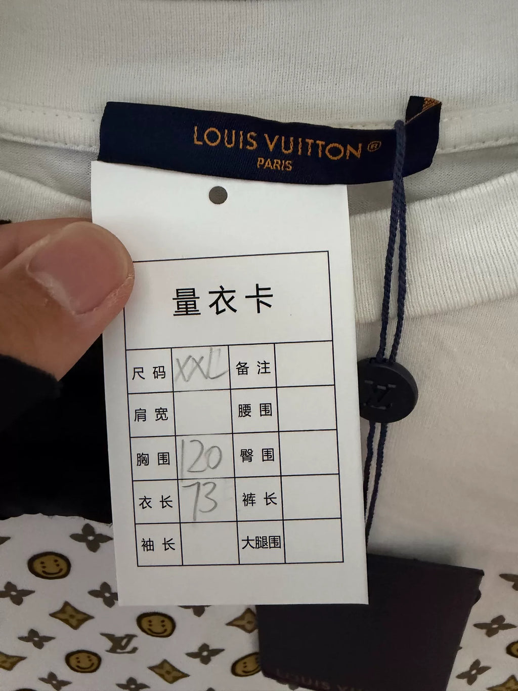 Louis Vuitton × CpfM Smiley Logo Short Sleeve Top
