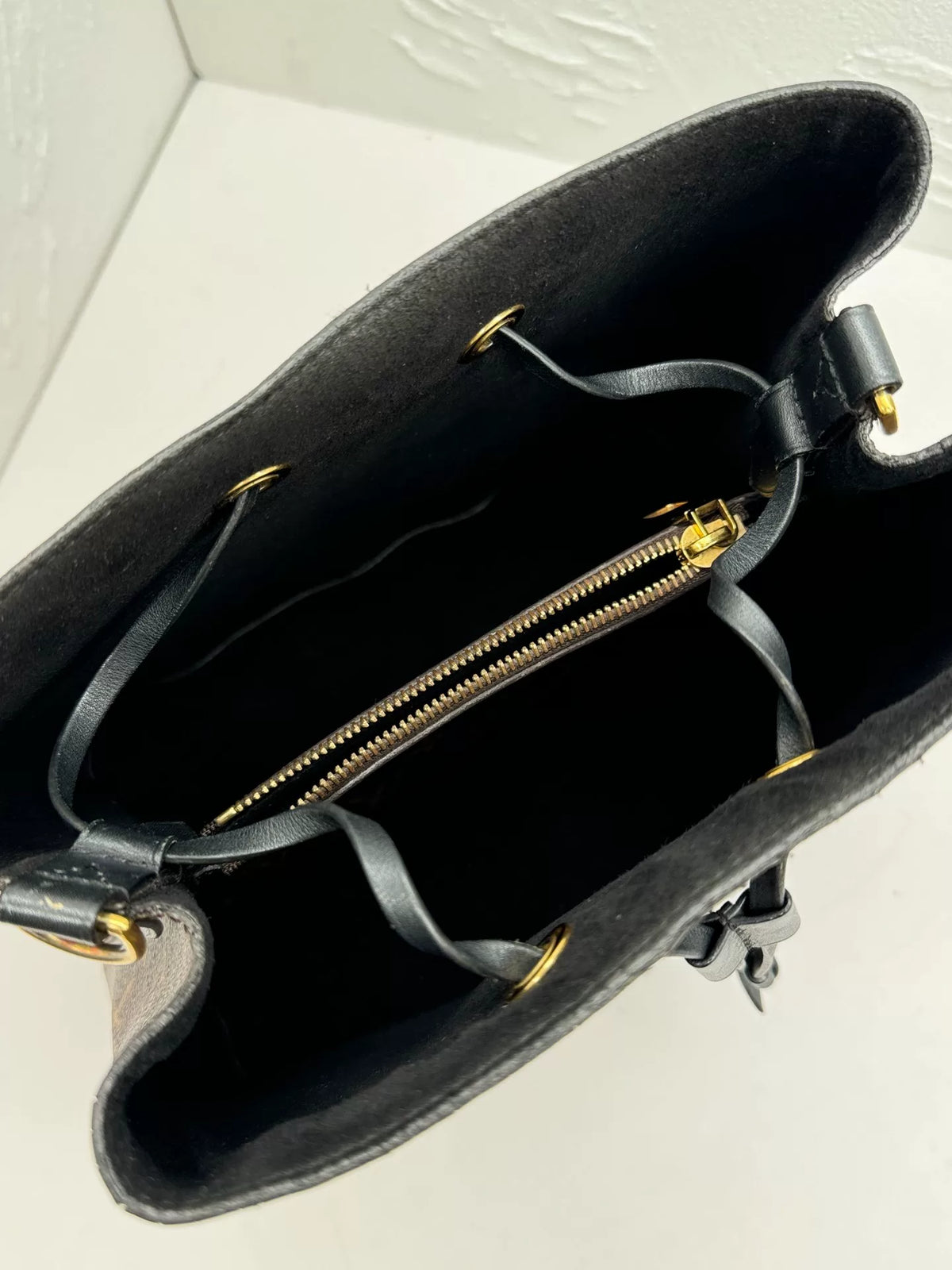 Louis Vuitton Neonoe Brown Monogram Bucket Bag