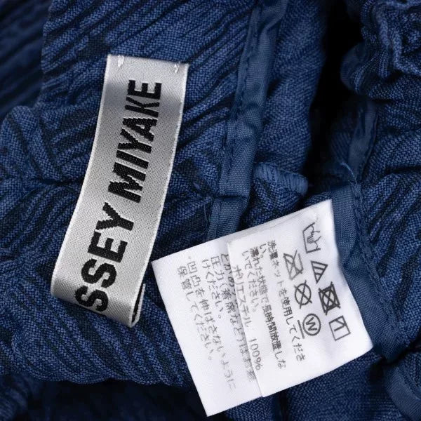 Issey Miyake Vintage Blue Pleated Pants
