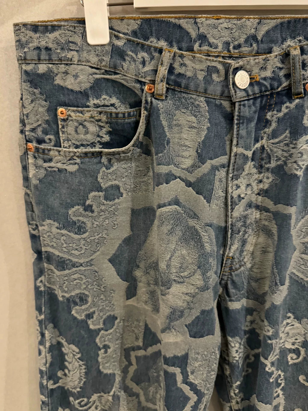 Martine Rose Embossed Jeans