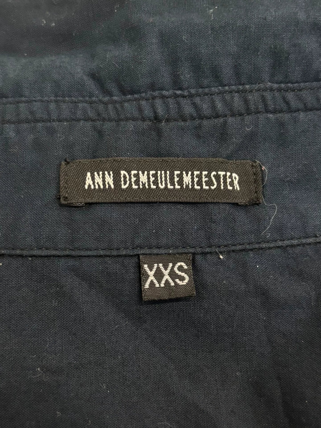 Ann Demeulemeester | 2000s Double-Collar Shirt