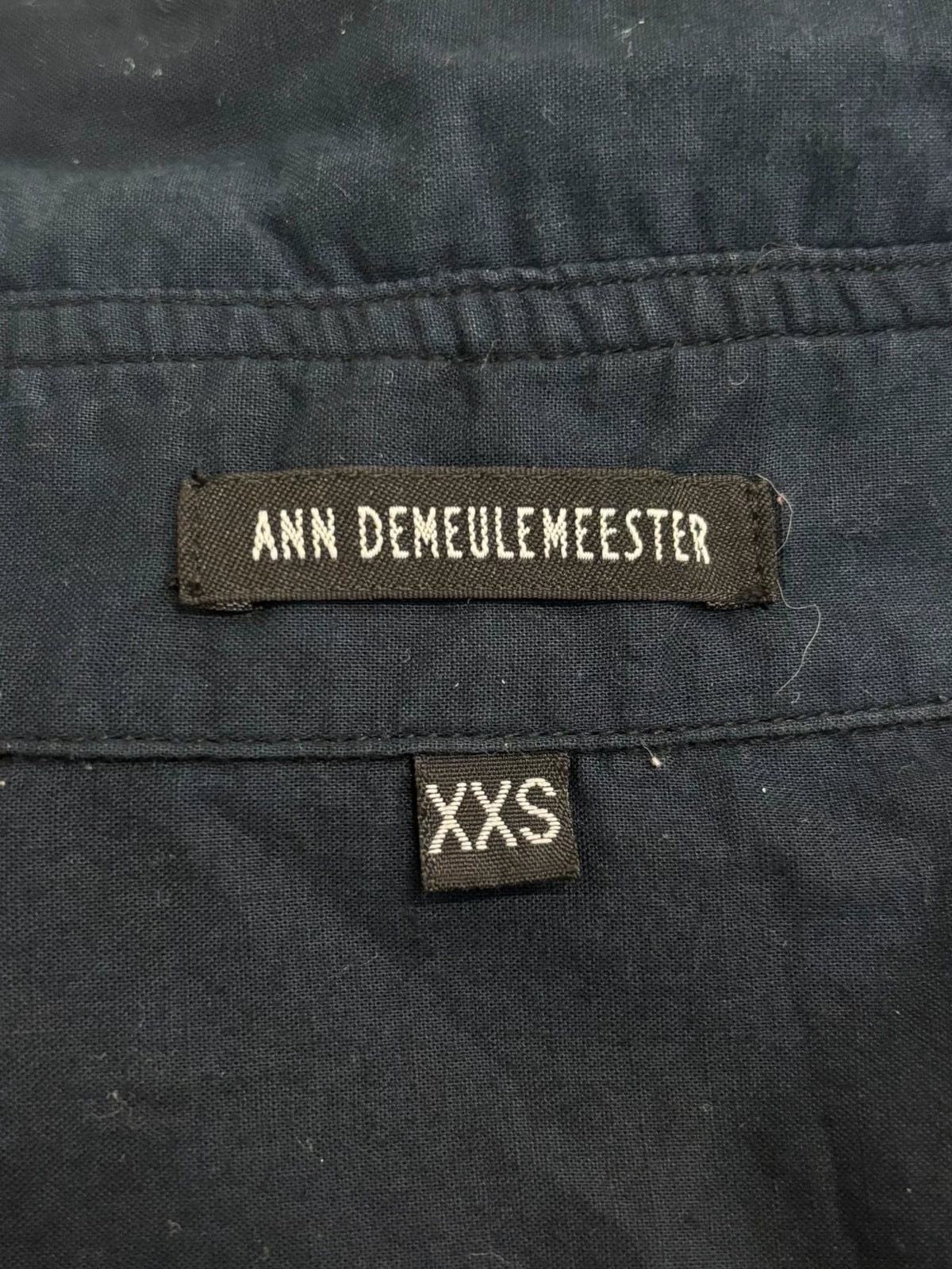 Ann Demeulemeester | 2000s Double-Collar Shirt