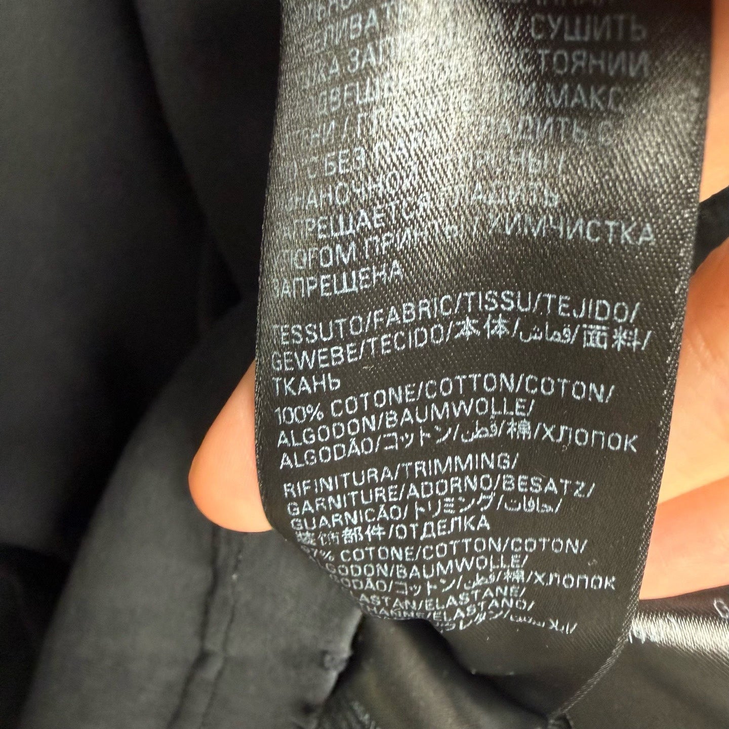 Balenciaga Distressed Sanskrit Letter Print T-Shirt