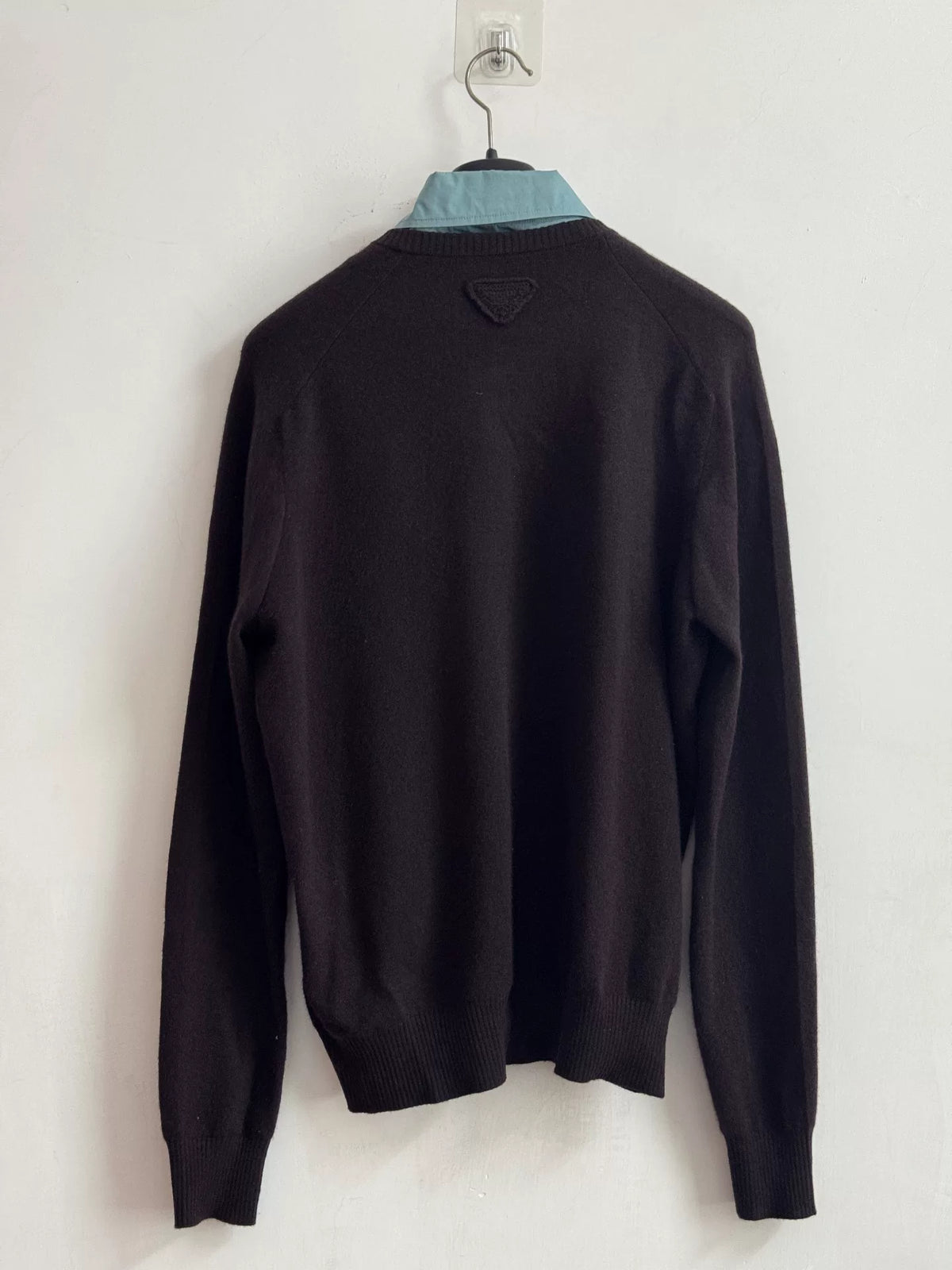 Prada Runway Cashmere Knit Cardigan