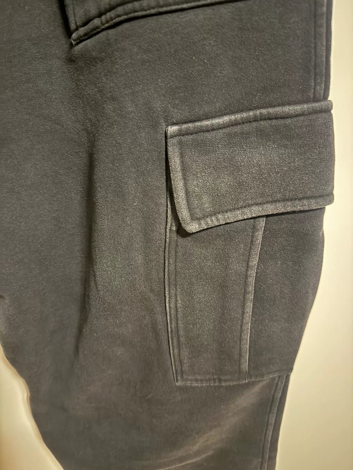 Balenciaga Heavy Cotton Washed Cargo Pants