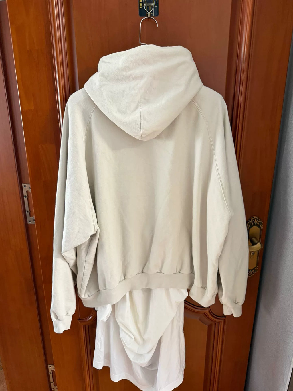 Balenciaga Off-White Fake Two-Piece Hooded Sweater