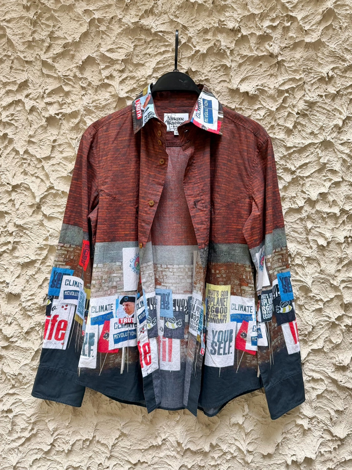 Vivienne Westwood street scene print shirt