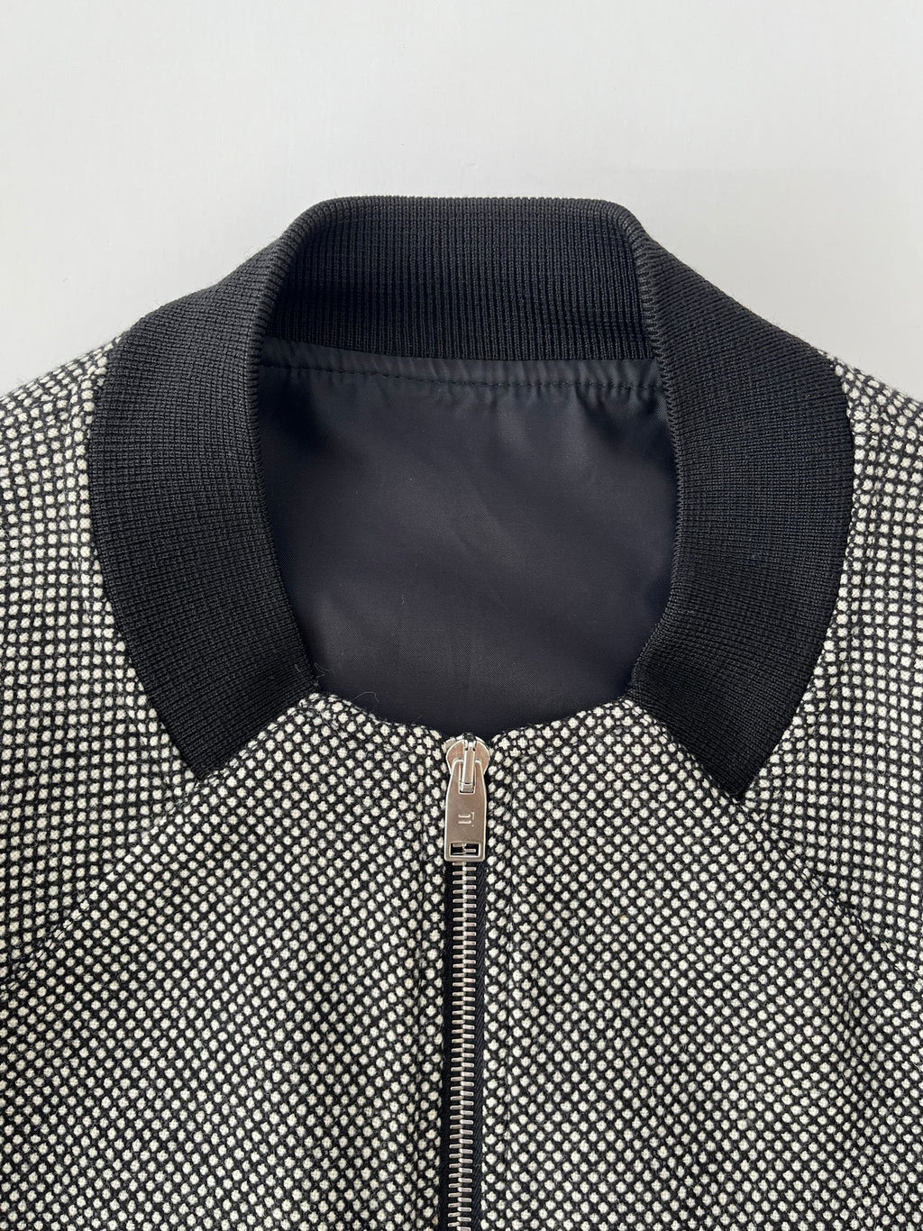 Balenciaga AW12 Wool Zip-Up Jacket