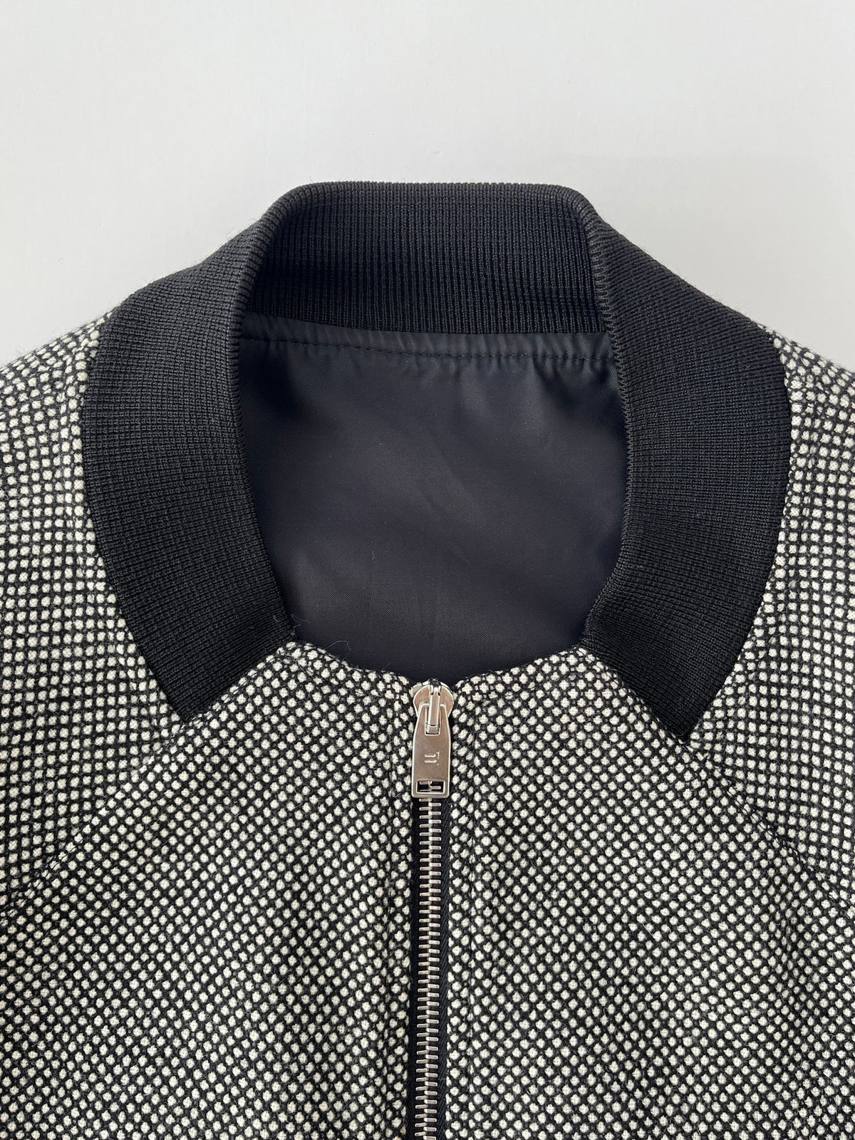 Balenciaga AW12 Wool Zip-Up Jacket