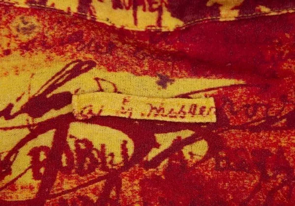 Jean Paul Gaultier Vintage Yellow Pattern Shirt