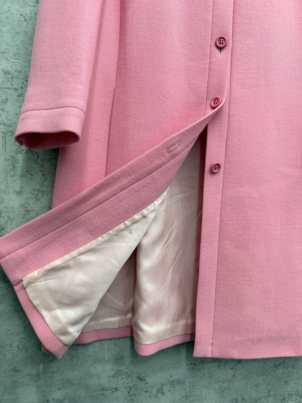 MIUMIU Pink Wool Coat