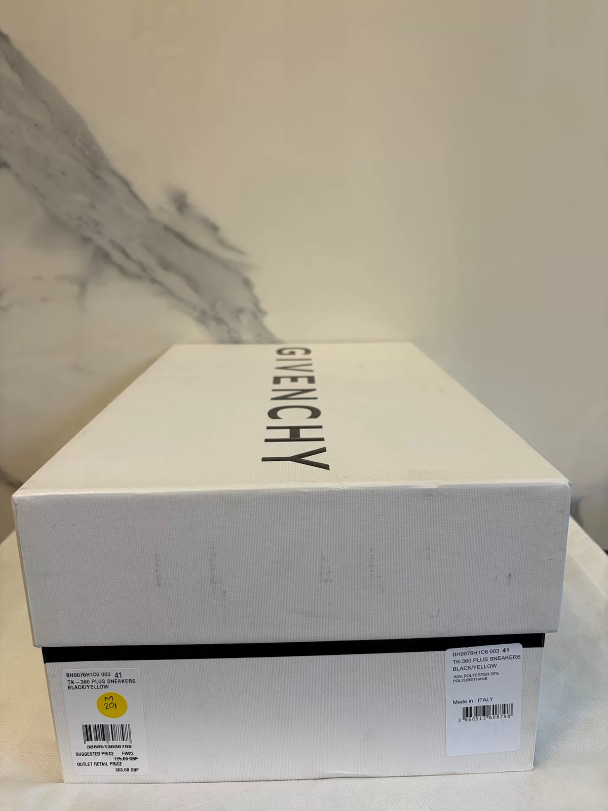 Givenchy TK-360 Black Mesh Sneakers