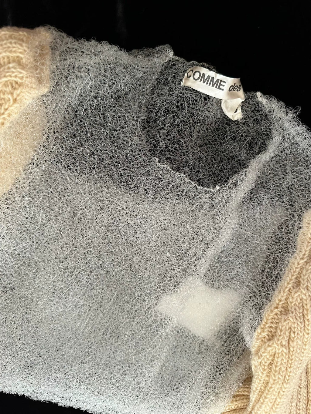 Comme Des Garcons 1997 Wool Top