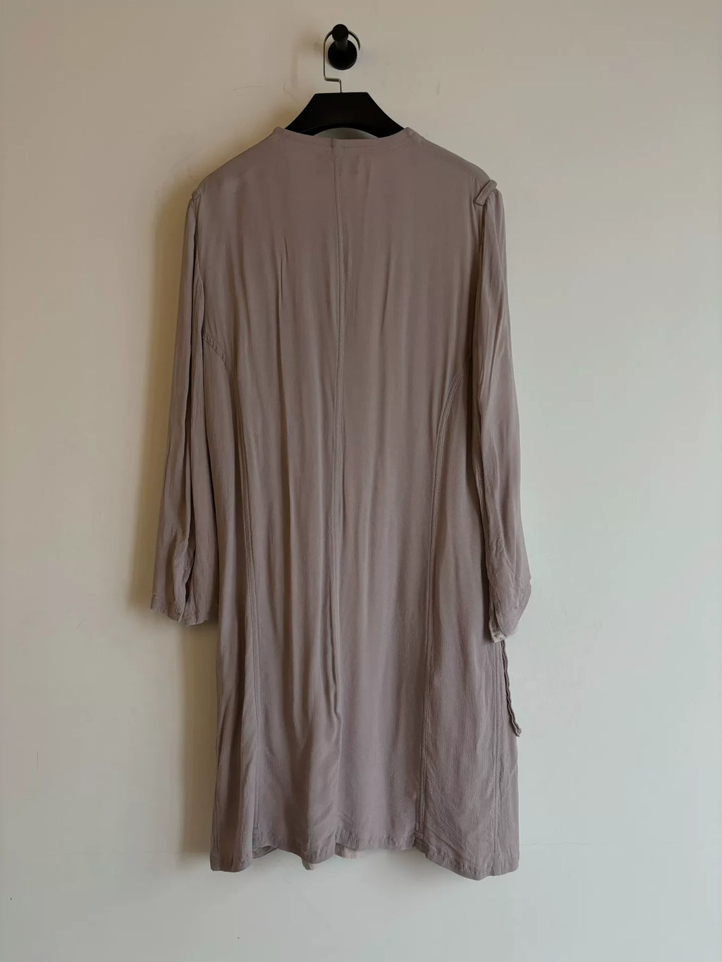 Ann Demeulemeester｜Morandi Purple Trench Coat